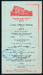 DINNER MENU [held by] CONGRESS HOTEL COMPANY [at] "CHICAGO, IL" (HOTEL;)