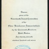 DINNER GIVEN AT THE SEVENTEENTH ANNUAL CONVENTION OF THE OHIO BANKERS' ASSOCIATION [held by] CINCINNATI MEMBERS [at] SINTON HOTEL (HOTEL;)