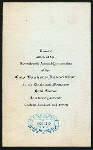 DINNER GIVEN AT THE SEVENTEENTH ANNUAL CONVENTION OF THE OHIO BANKERS' ASSOCIATION [held by] CINCINNATI MEMBERS [at] SINTON HOTEL (HOTEL;)