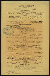 LUNCHEON MENU [held by] FRAUNCES' TAVERN [at] "NEW YORK, NY" (REST;)
