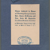 DINNER TO CONGRESSMEN JAMES MCKINNEY AND JOHN M REYNOLDS [held by] MANILA MERCHANTS' ASSOCIATION [at] "HOTEL DE FRANCE, THE PHILIPPINES" (FOR;)