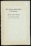 3RD ANNUAL DINNER [held by] CHICAGO ASSOCIATION OF COMMERCE [at] "CHICAGO, IL;" (?)