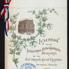 LUNCHEON TO INTERNATIONAL COTTON CONFERENCE DELEGATES [held by] NEW ORLEANS COTTON EXCHANGE [at] "NEW ORLEANS, LA" (?)