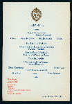 DINNER IN HONOR OF THE LORD BISHOP OF LONDON [held by] THE PILGRIMS OF THE U.S. [at] THE PLAZA [NEW YORK] (HOTEL;)