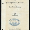 DINNER TO THE NATIONAL PETROLEUM ASSOCIATION [held by] CREW LEVICK COMPANY [at] "HOTEL MAJESTIC, PHILADELPHIA, PA" (HOTEL;)