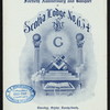 FORTIETH ANNIVERSARY AND BANQUET [held by] SCOTIA LODGE NO. 634 [at] TERRACE GARDEN ([REST ?];)
