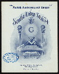FORTIETH ANNIVERSARY AND BANQUET [held by] SCOTIA LODGE NO. 634 [at] TERRACE GARDEN ([REST ?];)