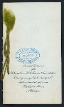ANNUAL DINNER [held by] MILWAUKEE HOTELMEN'S ASSOCIATION [at] "PLANKINTON HOUSE, MILWAUKEE, WI" (HOTEL;)