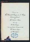 DINNER TO THE HONORABLE GEORGE VON L. MEYER, POSTMASTER GENERAL OF THE UNITED STATES [held by] W. ATLEE BURPEE [at] "UNION LEAGUE, THE, PHILADELPHIA, PA" (OTHER (CLUB);)