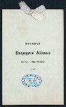 BANQUET [held by] TAXPAYERS' ALLIANCE [at] "BRONXLAND HOTEL, NEW YORK, NY" (HOTEL;)