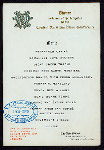 DINNER IN HONOR OF ABOVE [held by] CENTRAL AMERICAN PEACE DELEGATES [at] "THE NEW WILLARD, WASHINGTON, D.C." (HOTEL;)