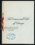 199TH MEETING [held by] THE COMMERCIAL CLUB OF CHICAGO [at] CONGRESS HOTEL (HOTEL;)