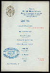 DINNER TO MR. WILLIAM T. EVANS, BY SOME OF HIS FRIENDS TO COMMEMORATE HIS GIFT OF AMERICAN PAINTINGS TO THE NATION [held by] THE LOTUS CLUB [at] "NEW YORK, NY" (OTHER [PRIVATE?];)