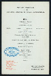 DINNER [held by] DELEGATIONS TO THE CENTRAL AMERICAN PEACE CONFERENCE [at] "THE NEW WILLARD, WASHINGTON, D.C." (HOTEL;)