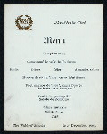 DINNER [held by] THE IDEALA CLUB [at] WALDORF-ASTORIA (HOTEL;)