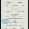 CHRISTMAS BREAKFAST [held by] PARK HOTEL [at] "FRANKLIN, PA" (HOTEL;)