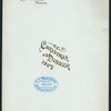 CHRISTMAS DINNER [held by] THE PORTLAND [at] "PORTLAND, OR" (HOTEL;)