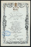 CHRISTMAS DINNER [held by] EMPIRE HOTEL [at] BATH (ENGLAND?) (FOR;)