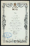 CHRISTMAS DINNER [held by] EMPIRE HOTEL [at] BATH (ENGLAND?) (FOR;)