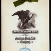 ANNUAL DINNER [held by] AMERICAN BANKNOTE COMPANY ARTS AND CRAFTS CLUB [at] "PARK AVENUE HOTEL, 33RD STREET AND PARK AVENUE, NEW YORK" (HOTEL;)
