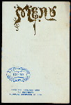 NEW YEARS EVE DINNER [held by] CRESCENT ATHLETIC CLUB [at] "BROOKLYN, NY" (CLUB;)