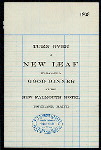 DINNER [held by] NEW FALMOUTH HOTEL [at] "PORTLAND,ME" (HOTEL;)