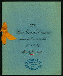 FIRST DINNER GIVEN IN HONOR OF THE AERONAUTIQUE CLUB OF CHICAGO [held by] EDDIE REDPATH [at]