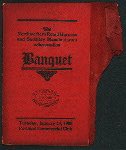 BANQUET [held by] NORTHWESTERN RETAIL HARNESS AND SADDLERY MANUFACTURERS ASSOCIATION [at] "PORTLAND COMMERCIAL CLUB, [?PORTLND, OR?]" (OTHER (CLUB);)