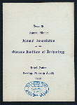 7TH ANNUAL DINNER [held by] ALUMNI ASSOCIATION OF THE STEVENS INSTITUTE OF TECHNOLOGY [at] "HOTEL ASTOR, NEW YORK, NY" (HOTEL;)