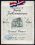 ANNUAL DINNER [held by] ASSOCIATION OF DEPUTY TAX COMMISSIONERS OF THE CITY OF NEW YORK [at] "SHANLEYS ROMAN COURT, BROADWAY AND 42ND STREET" (REST;)