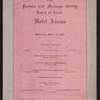 BANQUET TO THE PHOENIX & MARICOPA COUNTY BOARD OF TRADE [held by] HOTEL ADAMS [at] "PHOENIX, AZ" (HOTEL;)