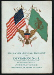 15TH ANNUAL BANQUET [held by] ANCIENT ORDER OF HIBERNIANS - DIVISION #1 [at] "WILTSHIRE HOTEL,ATLANTIC CITY,NJ" (HOTEL;)