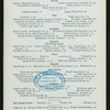 LUNCHEON/DEJEUNER FOURCHETTE [held by] ST. REGIS HOTEL [at] "NEW YORK, NY" (HOTEL;)