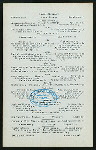 LUNCHEON/DEJEUNER FOURCHETTE [held by] ST. REGIS HOTEL [at] "NEW YORK, NY" (HOTEL;)