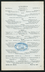 LUNCHEON/DEJEUNER FOURCHETTE [held by] ST. REGIS HOTEL [at] "NEW YORK, NY" (HOTEL;)