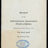 BANQUET [held by] INTERNATIONAL ASSOCIATION OF CHIEFS OF POLICE [at] "PARK HOTEL, THE, HOT SPRINGS, AR" (HOTEL;)