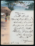 [?DINNER?] [held by] U.S.S. RALEIGH [at] "EN ROUTE SHANGHAI, CHINA" (SS;)