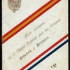 LUNCHEON [held by] CASINE ESPANOL FOR THE BRITISH AND SPANISH COLONIES [at]  (FOR;)