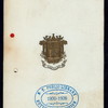 FOURTH ANNUAL BANQUET OF THE TEAM OWNERS' ASSOCIATION [held by] NEW YORK TEAM OWNERS' ASSOCIATION [at] "HOTEL CADILLAC, NEW YORK" (HOTEL;)
