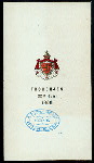 CORONATION DINNER [held by] KING HAAKON VII [at] TRONDHJEM (NOWAY?) (FOR;)