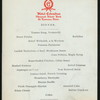 DINNER [held by] HOTEL COLUMBIAN [at] "THOUSAND ISLAND PARK, ST. LAWRENCE RIVER" (HOTEL;)