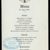CORONATION BALL [held by] KING HAAKON VII [at] TRONDHJEM (NOWAY?) (FOR;)