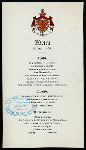 CORONATION BALL [held by] KING HAAKON VII [at] TRONDHJEM (NOWAY?) (FOR;)