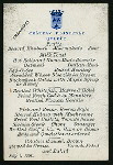 DAILY MENU, BREAKFAST [held by] CHATEAU FRONTENAC [at] "QUEBEC, CANADA" (FOR;)
