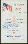DAILY MENU, DINNER [held by] ANCHOR LINE [at] "ABOARD S.S. ""CALEDONIA""" (SS;)