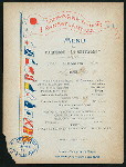 DINNER ON BOARD [held by] COMPAGNIE GENERALE TRANSATLANTIQUE [at] "ON BOARD ""LA BRETAGNE""" (SS;)