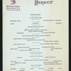 DINNER [held by] MANHASSET HOUSE [at] "SHELTER ISLAND, NY" (HOTEL;)