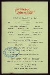 BREAKFAST [held by] POCANO MOUNTAIN HOUSE [at] "MT. POCANO,  PA" (HOTEL;)