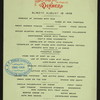 DINNER [held by] POCANO MOUNTAIN HOUSE [at] "MT. POCANO,  PA" (HOTEL;)