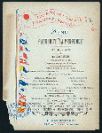 DINNER [held by] COMPAGNIE GENERAL TRANSATLANTIQUE [at] ABOARD PAQUEBOT LA PROVENCE (SS;)